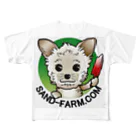 Sand Farm Fukaya / サンドファーム深谷のサンドファーム深谷 公式キャラクター ｢サンドちゃん｣ フルグラフィックTシャツ