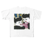 ピリンザラザのパンダさんぱくぱく All-Over Print T-Shirt