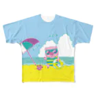 ももいろこぶたの生息地のえんじょいさま〜 All-Over Print T-Shirt