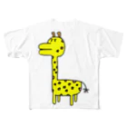 Aミートのキリンです。 All-Over Print T-Shirt