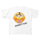 SORBET01の👶🏻SORBET baby👻 フルグラフィックTシャツ