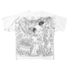 せきやゆりえ落書きショップの退屈なパーティー All-Over Print T-Shirt