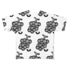 39Sのブドーターメロン(白黒) All-Over Print T-Shirt