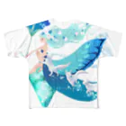 chirukapolkaの水の魔法 All-Over Print T-Shirt