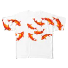 かいりの金魚 All-Over Print T-Shirt