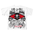 SAUNA JUNKIES | サウナジャンキーズのSAUNA HEAVEN(デカプリント） All-Over Print T-Shirt