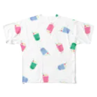 CANDYのメロンソーダ_フルグラフィックTシャツ フルグラフィックTシャツ