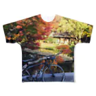 KugyuuuのFELT Ｆ5(紅葉) All-Over Print T-Shirt