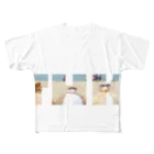 fragmentsのハイビスカス All-Over Print T-Shirt