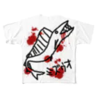 くせものや のののミズウオ　 All-Over Print T-Shirt