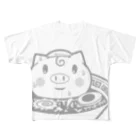 ププッピ・ブゥゥのププッピ・ブゥゥ All-Over Print T-Shirt