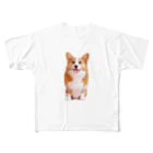 umameshiのコーギー / corgi All-Over Print T-Shirt