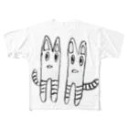 FutaseKuroのねこず All-Over Print T-Shirt