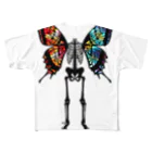 ESCHATOLOGYのスケリトルバタフライ・ヴィヴィッド All-Over Print T-Shirt