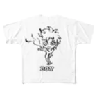 yunmameshopのochameboy All-Over Print T-Shirt