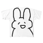 muoたうんのうさじゃす フルグラフィックTシャツ