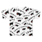 Ｄ・にゃん洋品店のシャー！ All-Over Print T-Shirt