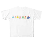 ヒイズルのうさぎのプリン All-Over Print T-Shirt