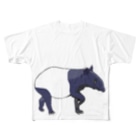 LalaHangeulのマレーバク母さん　文字無し All-Over Print T-Shirt