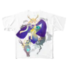 chirukapolkaの黄泉の魔法 All-Over Print T-Shirt