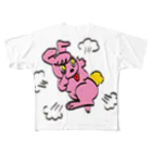 CHEBLOのラベットちゃん フルグラフィックTシャツ