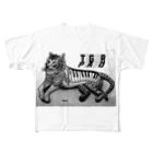 39Sの寅ピアノ フルグラフィックTシャツ