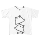 はとのみせのメンダコ フルグラフィックTシャツ