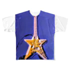 Rock★Star Guitar School 公式Goodsのアンディ・星ギター・ウォーホール フルグラフィックTシャツ