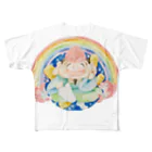 笑い総研のゑびすきっぷTシャツ フルグラフィックTシャツ