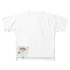 おはーちゃん‼ 500回記念shopのぽんぽこＴシャツ All-Over Print T-Shirt