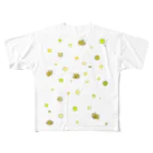 栗坊屋の水玉模様のミナミハコフグ All-Over Print T-Shirt