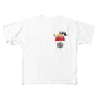 MOKU honoluluのshave ice フルグラフィックTシャツ