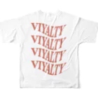 LOYALTY のvy フルグラフィックTシャツの背面