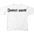 insect questのInsect quest　Tシャツ フルグラフィックTシャツの背面