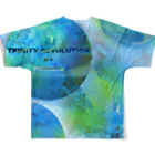 Aimurist のTRINITY REVOLUTION  フルグラフィックTシャツの背面