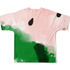 まゆぽんのsuica All-Over Print T-Shirt :back