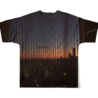 caの夕暮れ All-Over Print T-Shirt :back