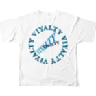 LOYALTY のっっっっっっt フルグラフィックTシャツの背面