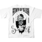 Specimen of Delusionの虚妄の道化師 All-Over Print T-Shirt :back