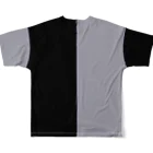 夢野Laboの【公式】株クラひよのTシャツ All-Over Print T-Shirt :back