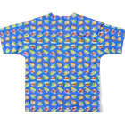 カニホイップのかすてぃあ All-Over Print T-Shirt :back