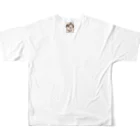 sun.co.worksの結髪紳士 All-Over Print T-Shirt :back