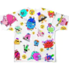 SHIHO NO WAの宇宙のかいぶつくん All-Over Print T-Shirt :back