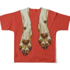 タタナ幻獣館のLupus Limbs (little red) フルグラフィックTシャツの背面