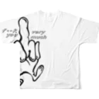 STのf＊＊k you very much All-Over Print T-Shirt :back