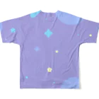 煌星シュン【おえかき男性VTuber】の煌星シュン　公式グッズ フルグラフィックTシャツの背面