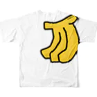 mon chou chouのhappy banana フルグラフィックTシャツの背面