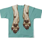 タタナ幻獣館のLupus Limbs (chocolate mint) フルグラフィックTシャツの背面