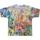 mikoの8月の妖精 All-Over Print T-Shirt :back