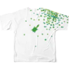 cuuyabowのムササビ in 新緑 All-Over Print T-Shirt :back